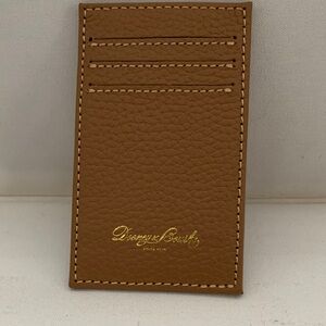 NWT - Dooney & Bourke Brown Leather Card Holder